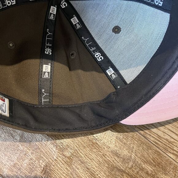 New Era Pro Image Exclusive Chicago Cubs Spumoni MLB Fitted Cap Hat 7 3/8 - Picture 10 of 13